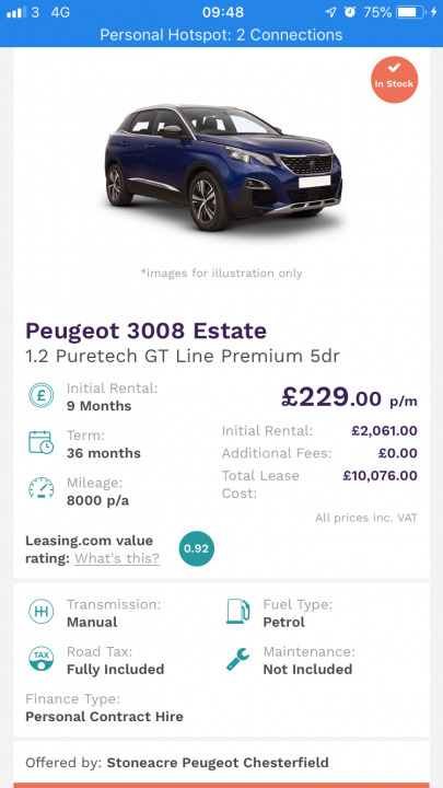 Best Lease Car Deals Available? (Vol 7) - Page 131 - Car Buying - PistonHeads