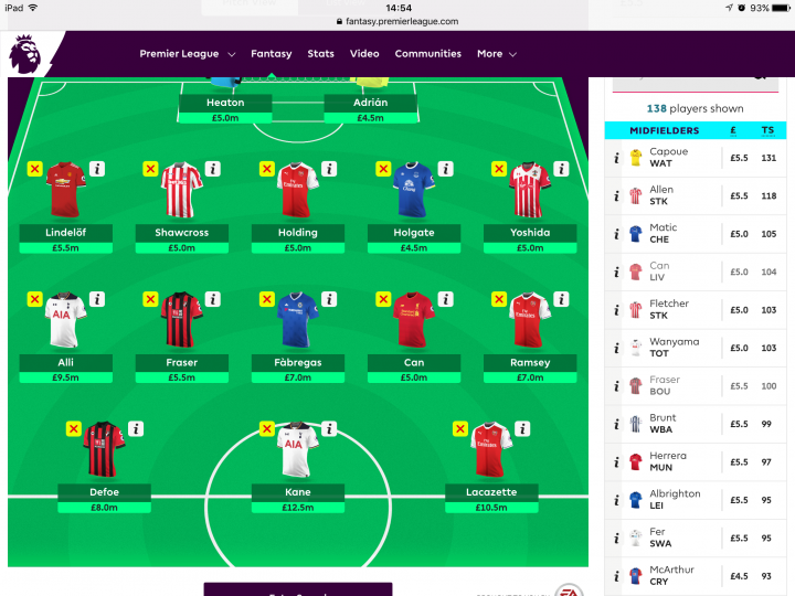 **Official Fantasy Premier League is go!** - Page 1 - Football - PistonHeads