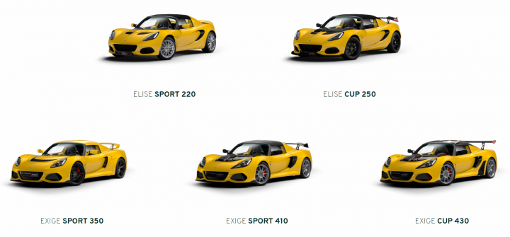 RE: Lotus announces Exige and Elise Final Editions - Page 1 - General Gassing - PistonHeads UK