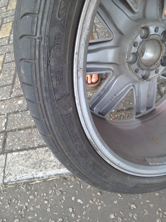 Any advice on this tyre, small chunk missing! - Page 1 - Yank Motors - PistonHeads