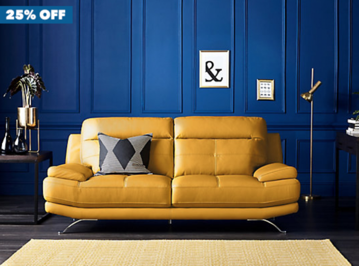 Colourful sofas... blue velvet, yellow leather etc - Page 1 - Homes, Gardens and DIY - PistonHeads