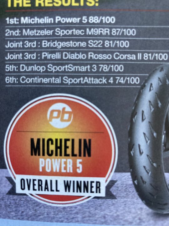 Metzeler, Michelin tyres - Page 1 - Biker Banter - PistonHeads UK