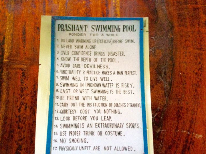 Funny foreign swimming pool rules. - Page 1 - Holidays & Travel - PistonHeads