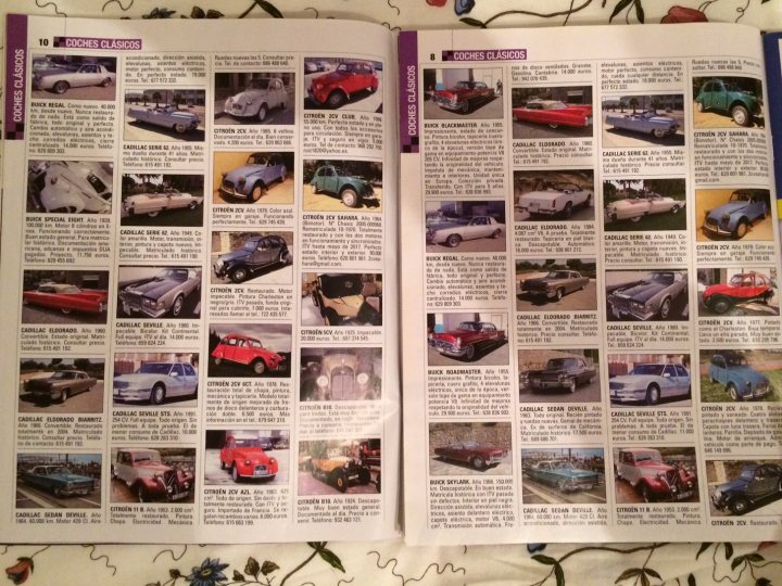 Clasicos de ocasion magazine, adverts unchanged after a year - Page 1 - Spain - PistonHeads