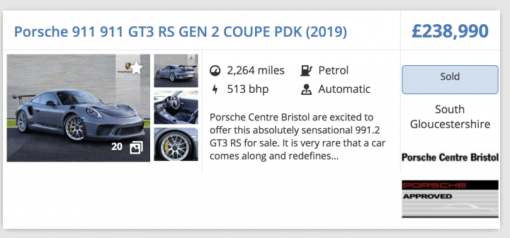 991.2 GT3 RS batch '2' GPF? - Page 69 - 911/Carrera GT - PistonHeads