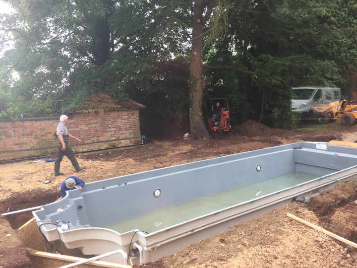 11m x 4m outdoor swimming pool in 3 weeks (with paving) - Page 40 - Homes, Gardens and DIY - PistonHeads