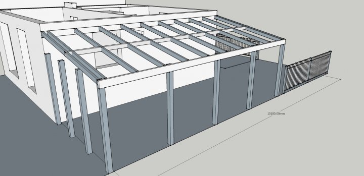 Joist spacing for carport roof - 10mm twinwall - Page 1 - Homes, Gardens and DIY - PistonHeads