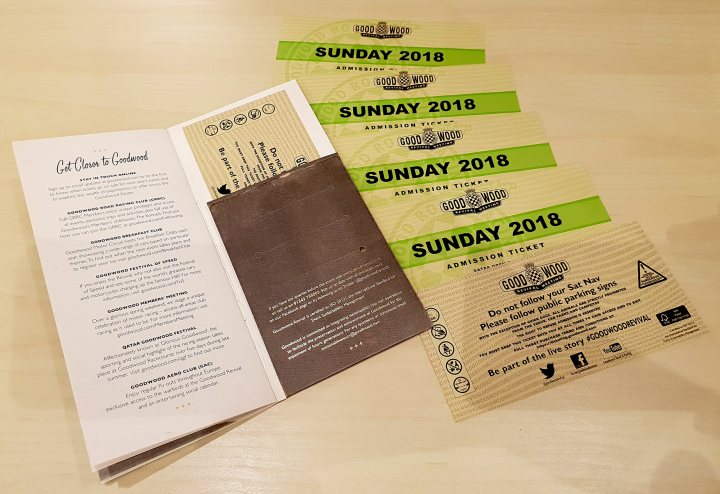 The Official 2018 Revival Ticket thread, Wanted & for Sale - Page 5 - Goodwood Events - PistonHeads