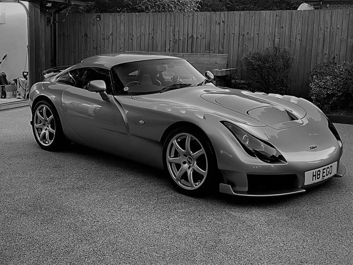 A black and white photo of a classic car - Pistonheads