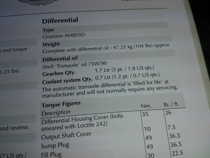 Changing DB9 diff oil (Automatic) - Page 1 - Aston Martin - PistonHeads