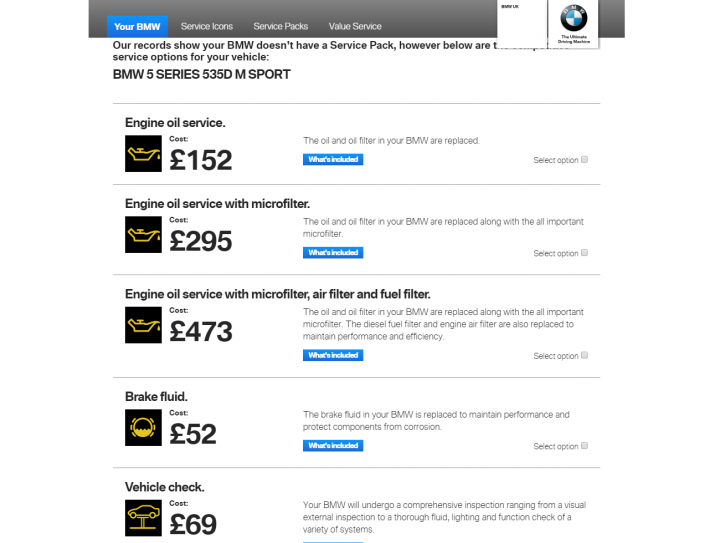 535d Service costs :-O - Page 1 - BMW General - PistonHeads