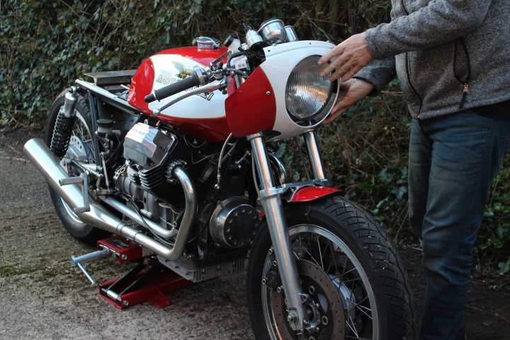 Moto Guzzi Cali Cafe Racer Build thread - Page 14 - Biker Banter - PistonHeads UK