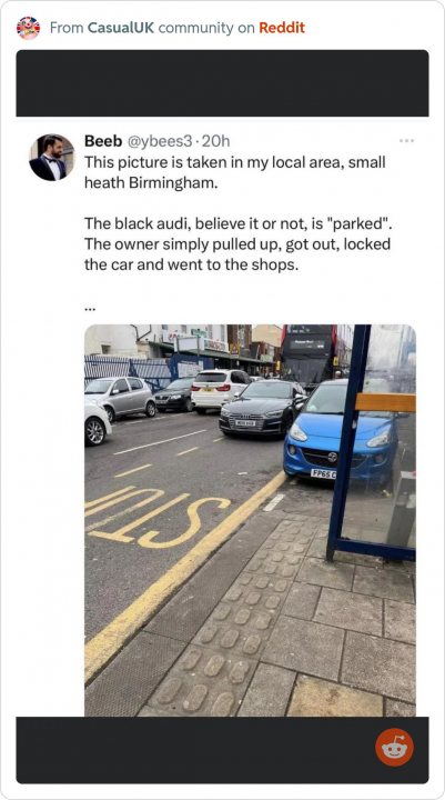 The BAD PARKING thread [vol4] - Page 612 - General Gassing - PistonHeads UK