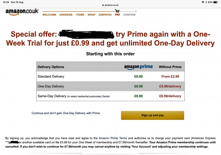 I do not ****ing want Amazon ****ing Prime ! - Page 7 - Computers, Gadgets & Stuff - PistonHeads