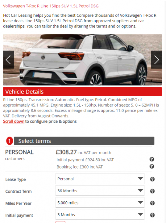 Best Lease Car Deals Available? (Vol 10) - Page 166 - Car Buying - PistonHeads UK