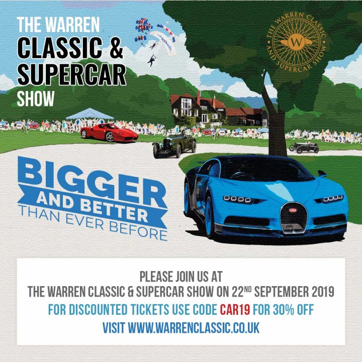 Warren Classic Sunday 22nd  - Page 1 - Events/Meetings/Travel - PistonHeads