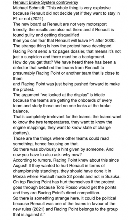 Renault Brakegate - Page 1 - Formula 1 - PistonHeads