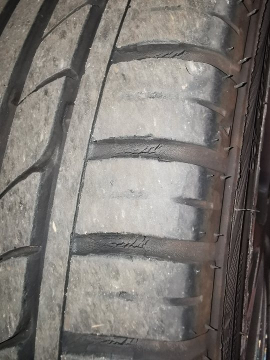 NOT safe? Cracked tyres - only 2 years old with 3000 miles  - Page 1 - Suspension, Brakes & Tyres - PistonHeads UK