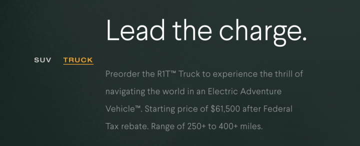 RE: Rivian doubles down with 765hp R1S SUV - Page 2 - General Gassing - PistonHeads