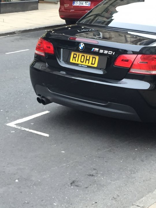 What crappy personalised plates have you seen recently? - Page 423 - General Gassing - PistonHeads