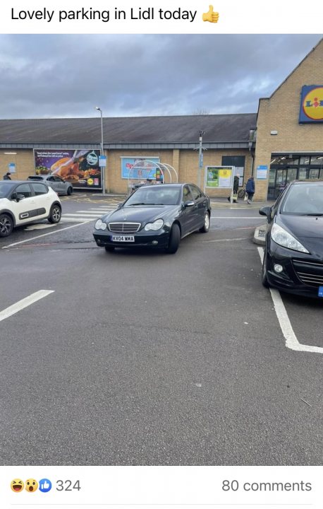 The BAD PARKING thread [vol4] - Page 450 - General Gassing - PistonHeads UK