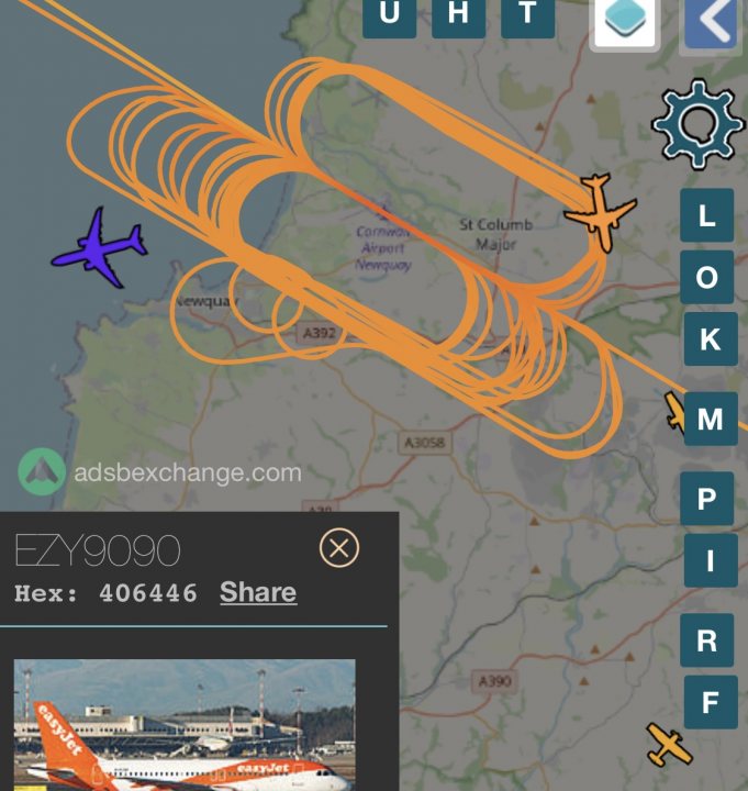 Cool things seen on FlightRadar - Page 296 - Boats, Planes & Trains - PistonHeads UK