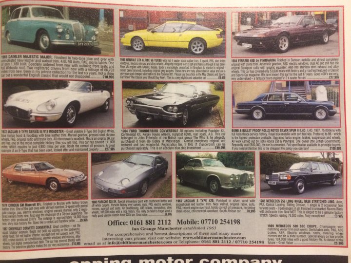 Time to stop plugging classics as investments? - Page 4 - Classic Cars and Yesterday's Heroes - PistonHeads