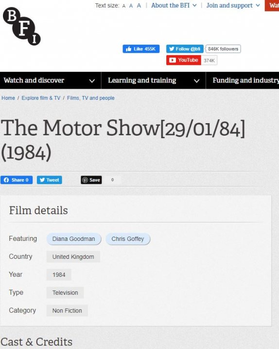 "The Motor Show" Granada TV motoring series - Page 1 - North West - PistonHeads UK
