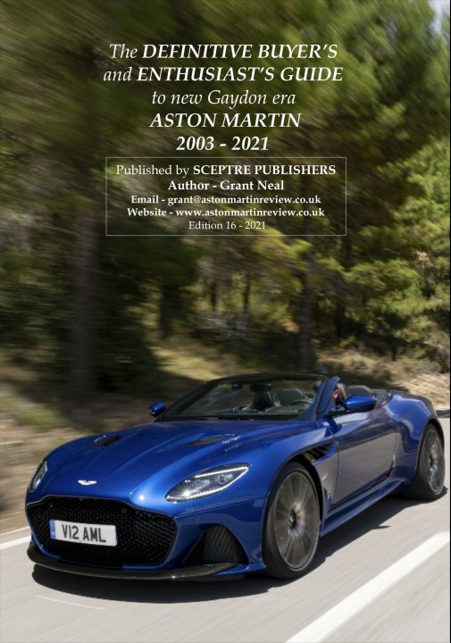 The Definitive Guide to Gaydon-era ASTON MARTIN   - Page 29 - Aston Martin - PistonHeads UK