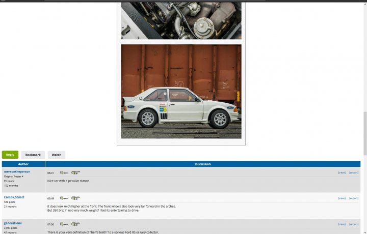 RE: Ford RS1700T: Spotted - Page 1 - General Gassing - PistonHeads