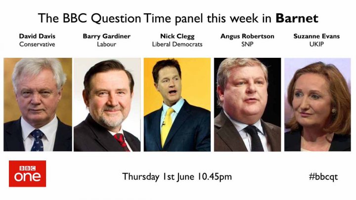 Balanced Question Time panel tonight - of course not! VOL 2 - Page 184 - News, Politics & Economics - PistonHeads