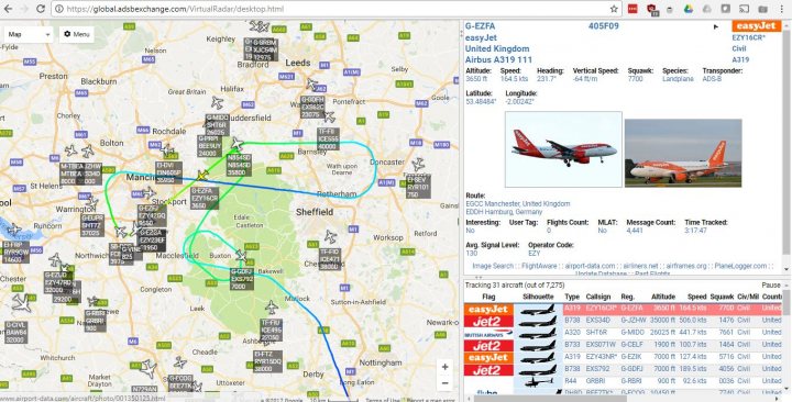 Cool things seen on FlightRadar - Page 36 - Boats, Planes & Trains - PistonHeads