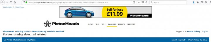 Forum running slow... ad related - Page 21 - Website Feedback - PistonHeads