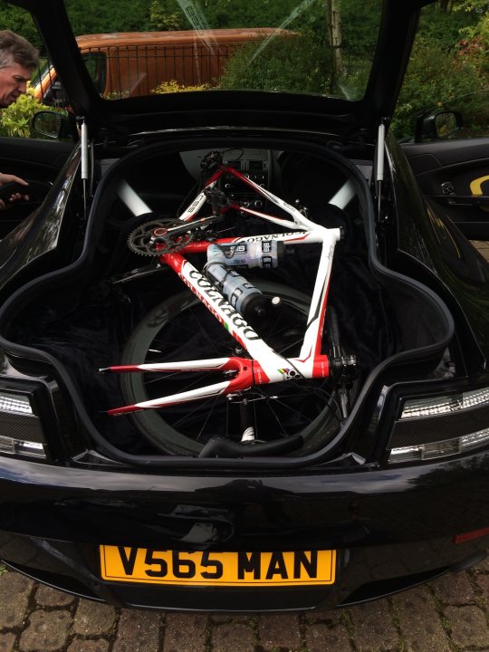 Advice: Anyone Fitted a Mountain Bike into a Vantage - Page 2 - Aston Martin - PistonHeads