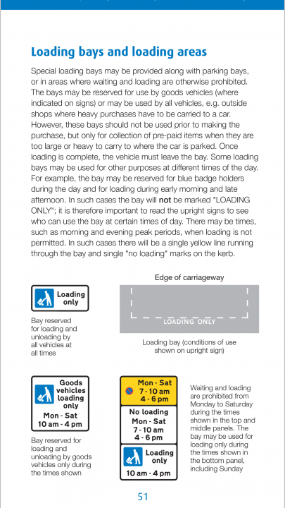“Loading Only” time limits - Page 1 - Speed, Plod & the Law - PistonHeads