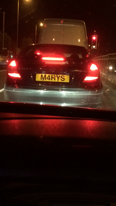 What crappy personalised plates have you seen recently? - Page 347 - General Gassing - PistonHeads