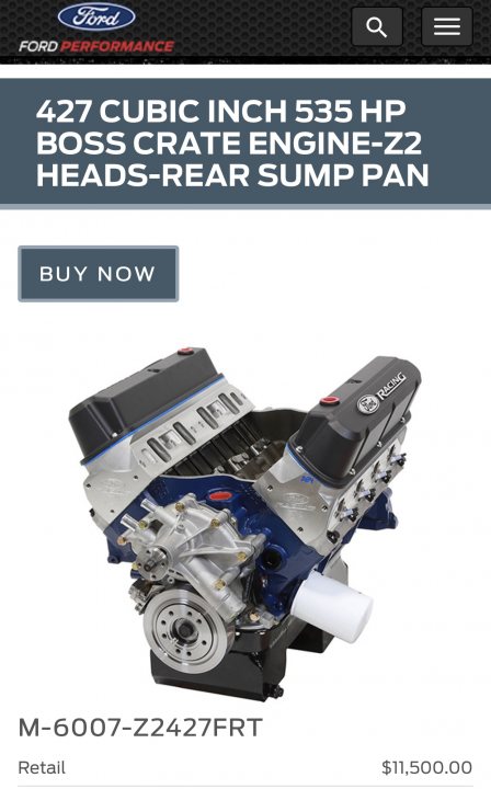 Ford 427 V8 options - Page 1 - Yank Motors - PistonHeads