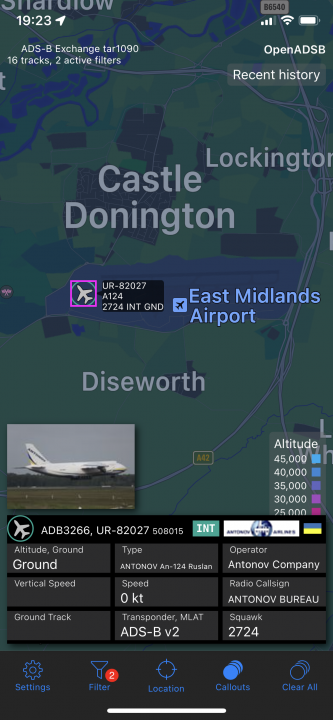 Cool things seen on FlightRadar - Page 423 - Boats, Planes & Trains - PistonHeads UK