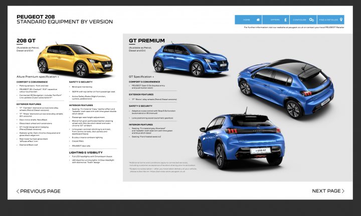 Difference between Peugeot E-208 GT and GT premium - Page 1 - EV and Alternative Fuels - PistonHeads UK