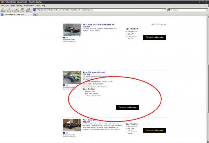 RE:  UPDATED: CLASSIFIEDS REVAMPS: LATEST INFORMATION - Page 25 - General Gassing - PistonHeads
