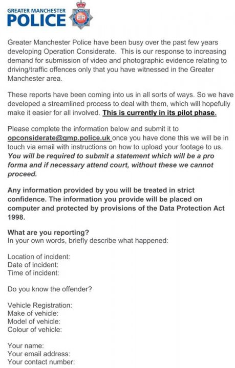GMP Operation Considerate - Page 1 - Speed, Plod & the Law - PistonHeads