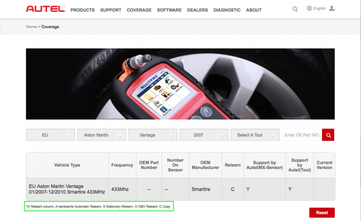 Tyre sensors. Vantage V12 - Page 3 - Aston Martin - PistonHeads