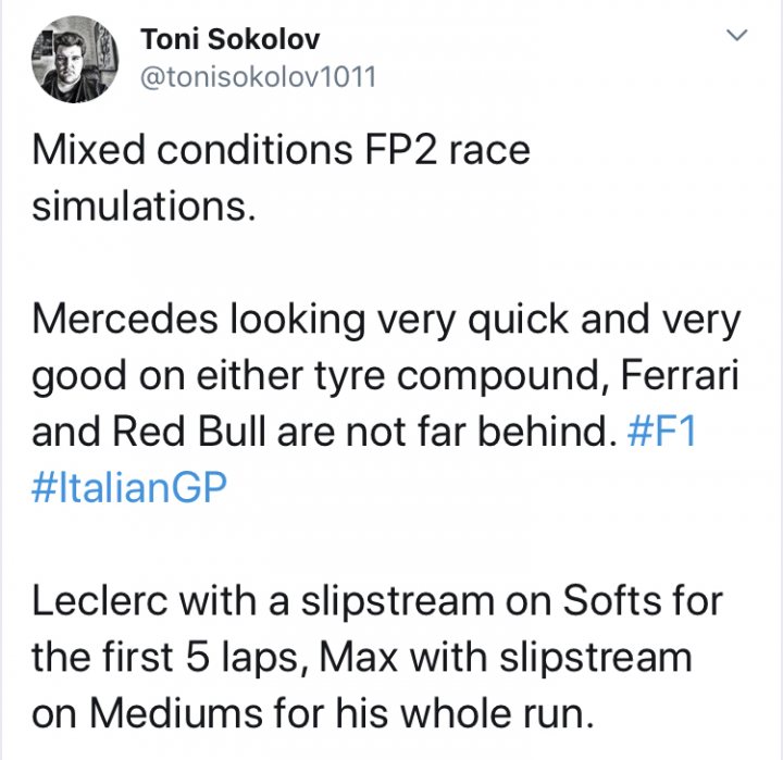 Official Italian Grand Prix Thread ***SPOILERS*** - Page 4 - Formula 1 - PistonHeads