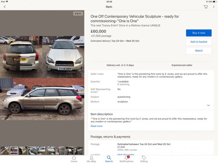 Is someone having a laugh - £60,000 half dirty Subaru - Page 1 - General Gassing - PistonHeads