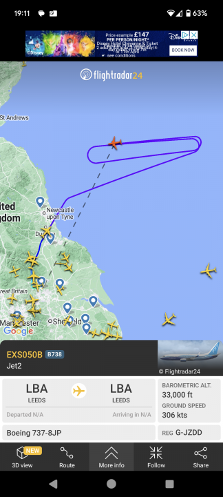 Cool things seen on FlightRadar - Page 573 - Boats, Planes & Trains - PistonHeads UK