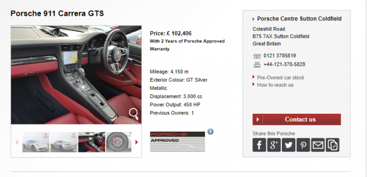 991 GTS Must haves - Page 161 - 911/Carrera GT - PistonHeads