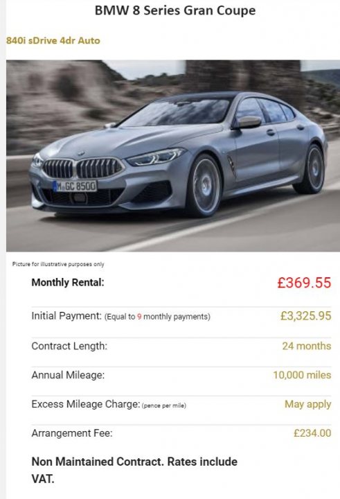 840i M Sport Lease Deal - Page 6 - BMW General - PistonHeads