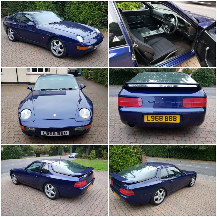 New purchase. 1994, 968 Sport. Iris Blue. - Page 1 - Porsche General - PistonHeads