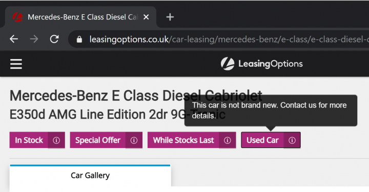 Best Lease Car Deals Available? (Vol 9) - Page 253 - Car Buying - PistonHeads UK