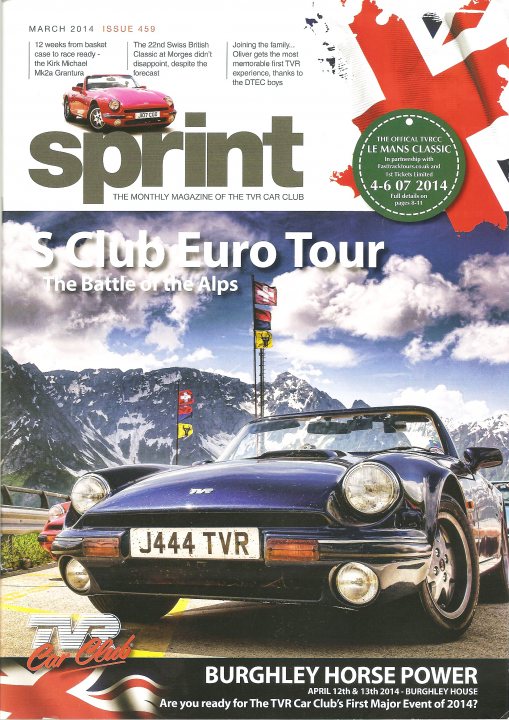 Manfred and his Far Flung TVR in Sprint - Page 1 - S Series - PistonHeads